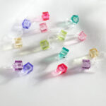 うるつやキューブのイヤリング　クリスタルアイランド