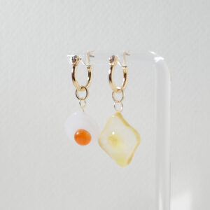Breakfast – Fried egg and Honey toast (Mainichi Charm Series)